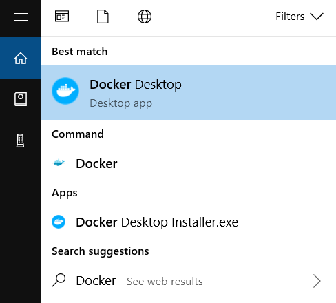 docker app installation